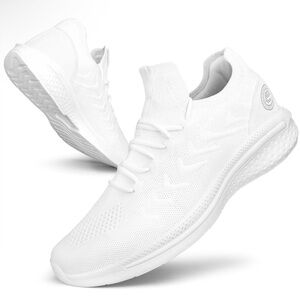 NWOB Pujcs Mens Non Slip Running Breathable Lightwight Sneakers Sz 43/9.5